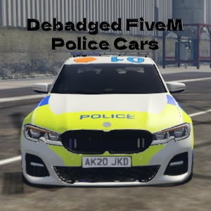 Debadged FiveM Police Cars