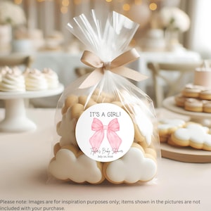 Baby Shower Stickers Personalized Labels Baby Shower Favors Custom Stickers Baby Shower Decor Round Stickers Baby Shower Gift Tags