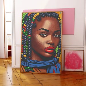 Black Girl Art Print: Feminist Empowerment Poster (Digital Download)