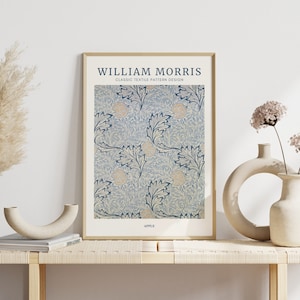 William Morris Print: Vintage Art Nouveau Exhibition Poster (PDF)