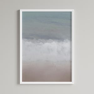 Minimalist Ocean Wave Print: Modern Coastal Art (Digital Download)