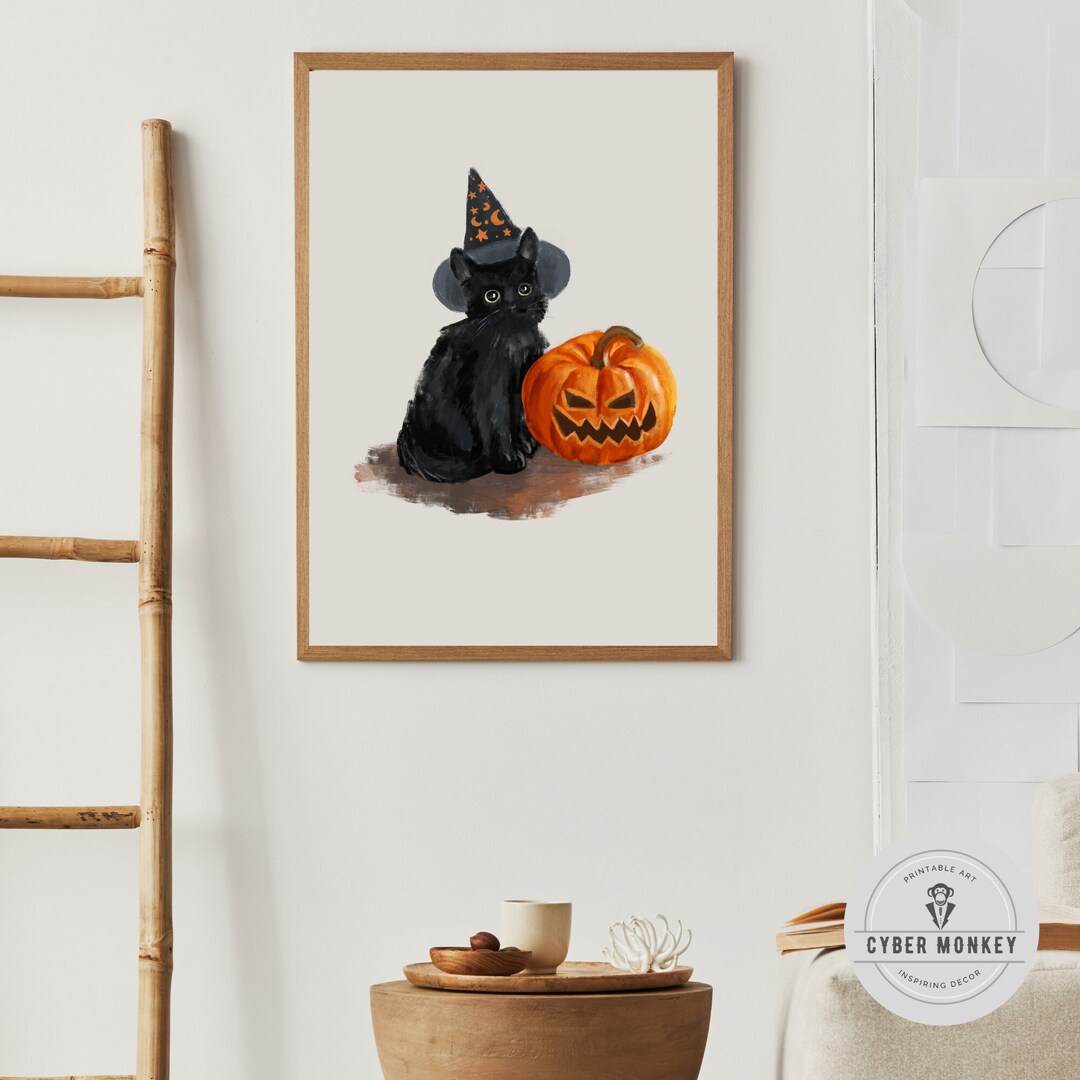 Halloween Wall Art Printable Halloween Halloween Decor Etsy Halloween Wall Art Printable Halloween Halloween Decor Etsy
