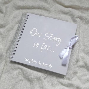 Our Story So Far Scrapbook - Wedding or Anniversary Gift Idea | Anniversary Present | Personalised ScrapBook | Personalised Couples Gift