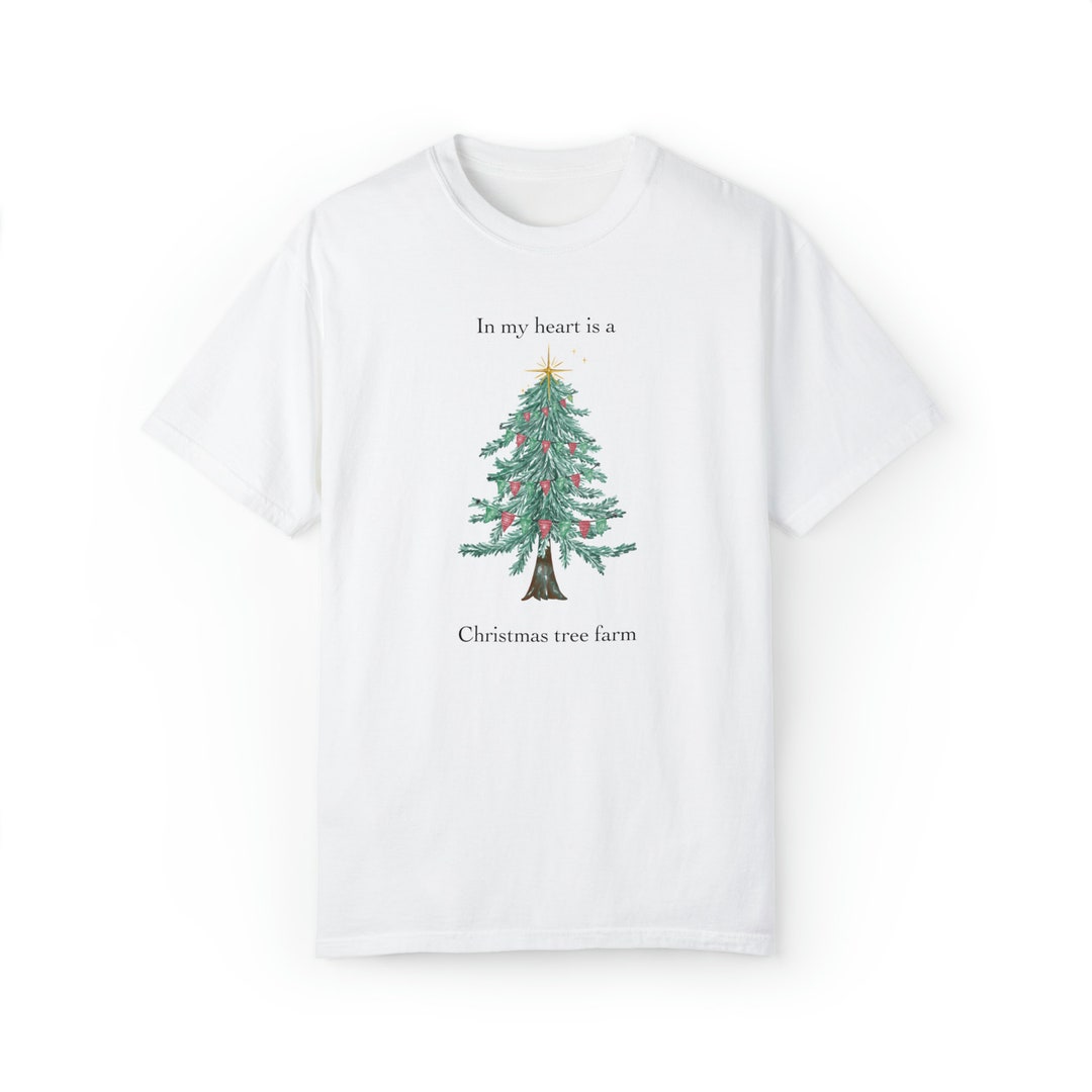 Christmas Tree Farm Taylor Swift Swiftmas Unisex Garmentdyed Etsy