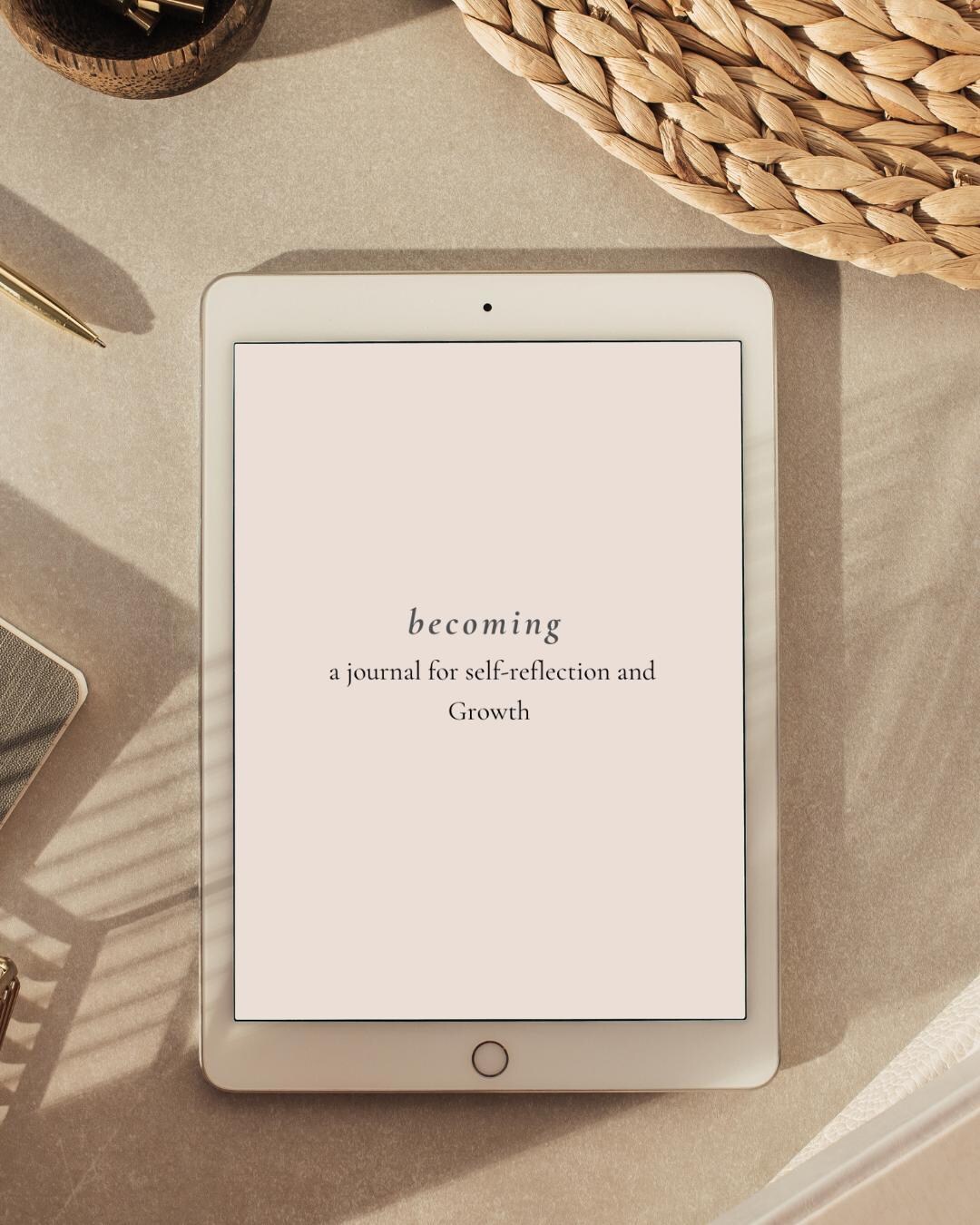 Becoming – A Guided Self-reflection Journal (printable PDF) | Personal ...