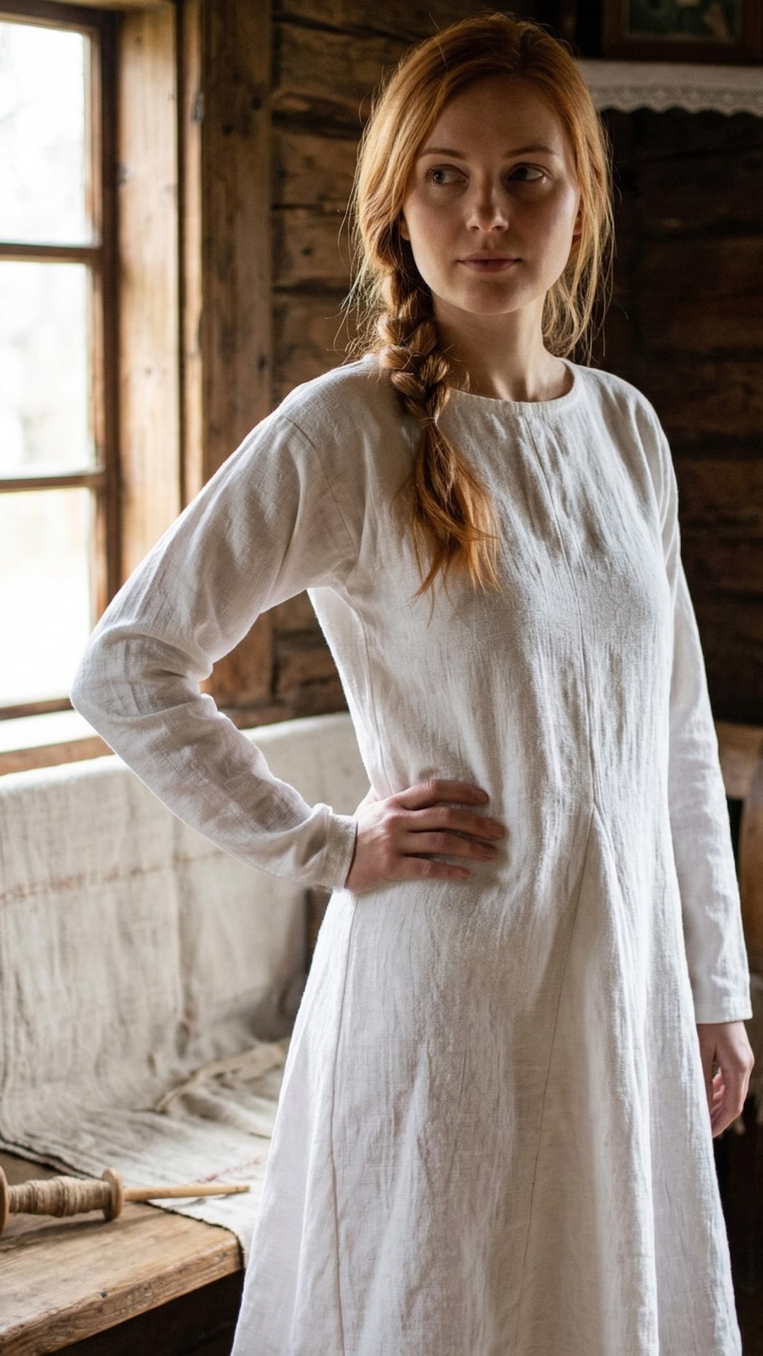medieval-linen-chemise-women-underwear-ladies-historical-shift-etsy