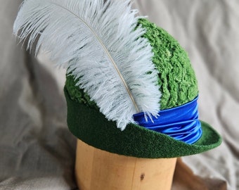 Late Medieval Hand Felted shaggy &quot;Curly hat&quot;, 15th century
