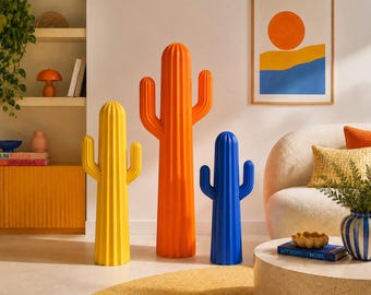 Diseño de cactus grande – Decoración moderna – Varios tamaños disponibles