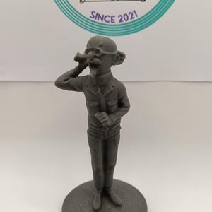 Professor Sunflower Figurine