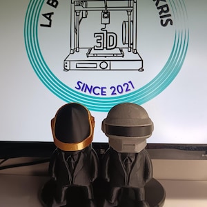Daft Punk Random Access Memories Transparent Action Figure