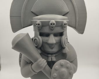 Tintin and Snowy: Mythical monument of the Temple of the Sun