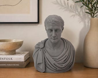 Bust of Napoleon Bonaparte: The Emperor in the Antique Style