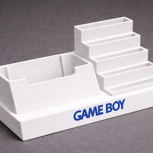 Dock Game Boy + 5 Cartouches | Support Console Rétro | Organisateur Jeux