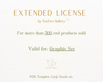 Extended License: Graphic Set - TenTwo Gallery