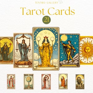 Imágenes prediseñadas de cartas del tarot, gráficos de lectura de cartas del tarot, sublimación psíquica, diseños espirituales, imágenes prediseñadas de astrología, gráficos de adivinación, imágenes PNG ocultas