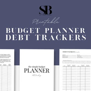 Inserciones de seguimiento de deudas IMPRIMIBLES / lista de deudas A5 y Carta de EE. UU. / rastreador de pago de deudas / pago de deudas / liquidación de deudas