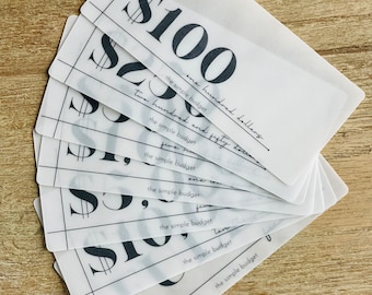 PRINTABLE cash placeholders | prop money | cash stuffing | style 2 cash placeholders | prop bills