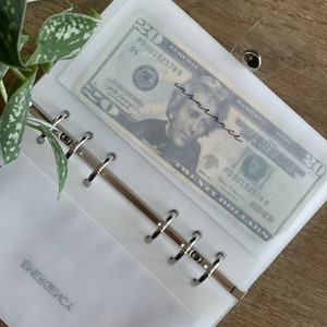 UPDATED** CUSTOM - cash envelopes | A6 AND A7 cash envelopes | center font cash envelopes | minimalist cash envelopes | cash stuffing