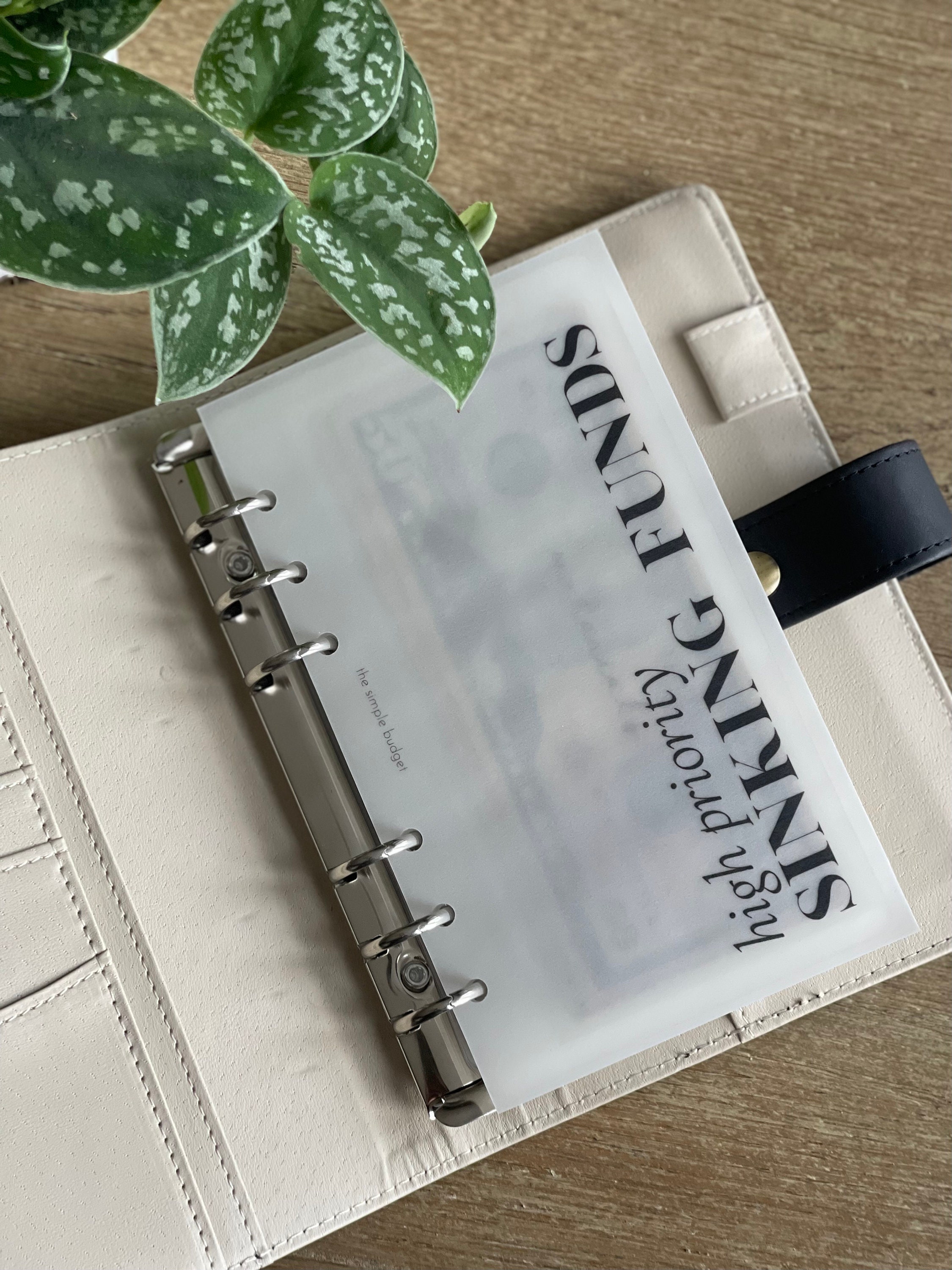 PRINTABLE - A6 Dashboard BUNDLE | Cash Binder Dashboard | Dashboard ...