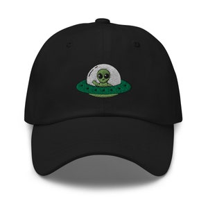 Embroidered UFO Dad Hat