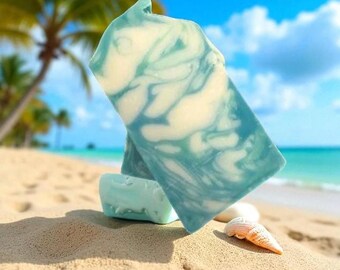 Sea Mist Cold Process Soap | Vegan Artisan Bar, Sea Salt Citrus