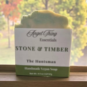 Handmade Artisan Soap — STONE & TIMBER • The Huntsman - Vegan Soap