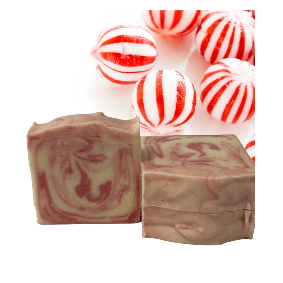 Cocoa Butter, Mango Butter, Hempseed Oil, Handmade Soap, Peppermint