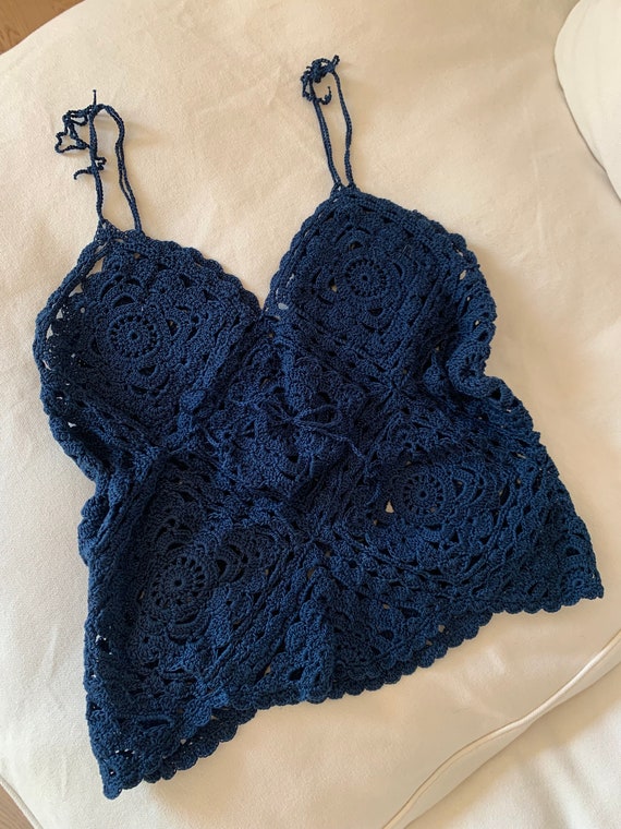 Crochet Top Etsy