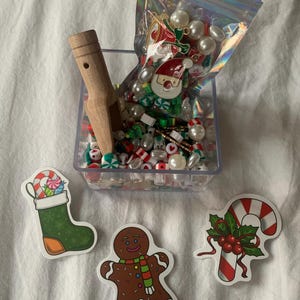Christmas bead mix