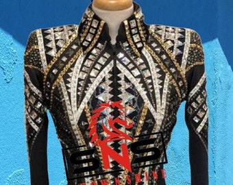 Western Jacke mit Rodeo Effekt
