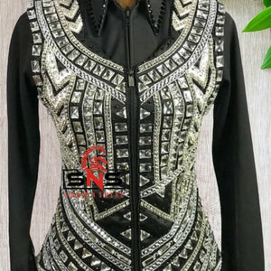 Western Rodeo Showmanship Horsemanship Show Vest