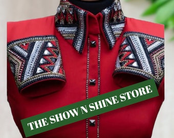 Women Western Showmanship Shirt