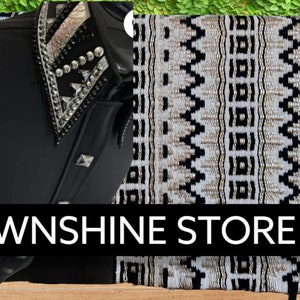 Western Show Blanket With Black Matching Shirt