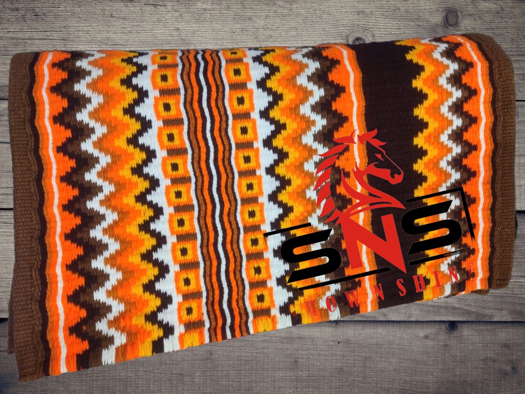 Western Saddle Blanket Etsy