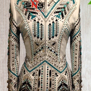 Western Jacke mit Rodeo Effekt