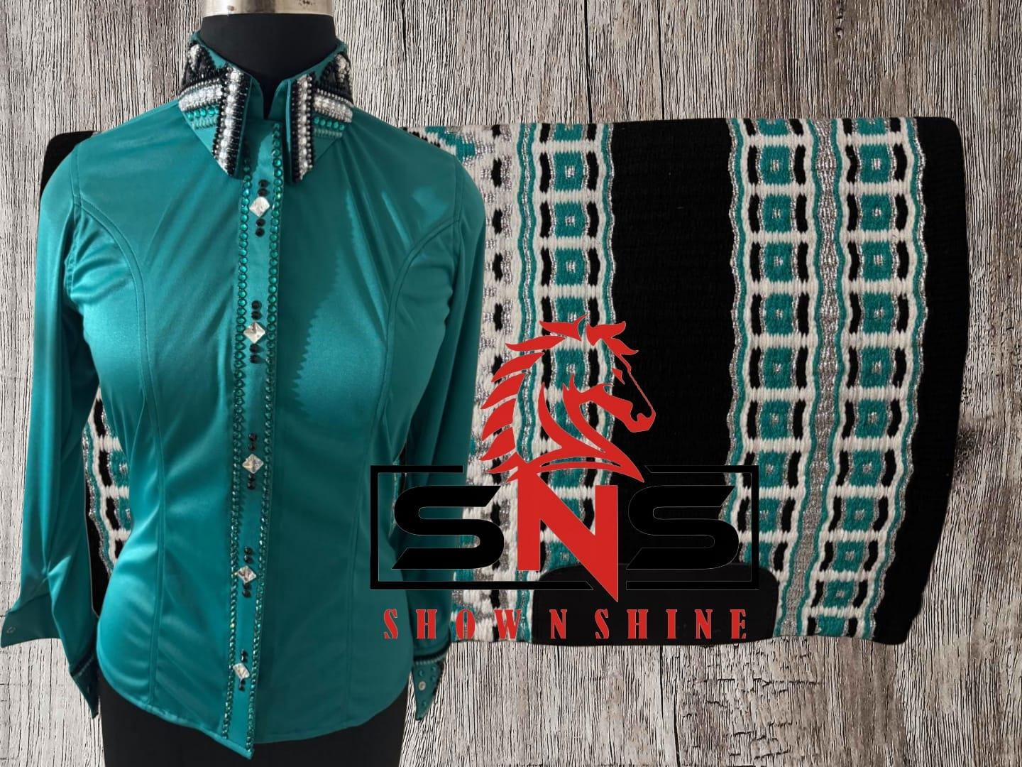 Chemise Western Show - Chemise De Compétition élégante Pour