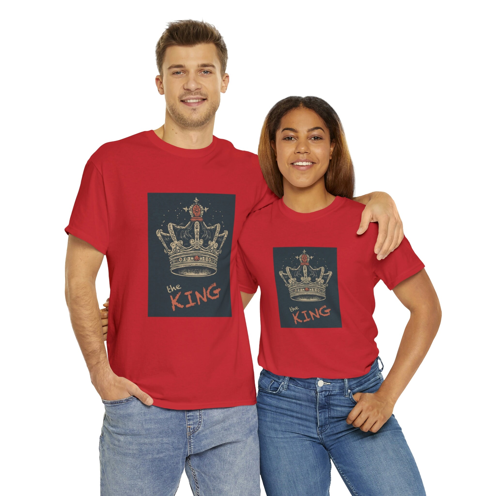 The King Crown Tshirt Graphic Tee Classic Tee With Etsy UK