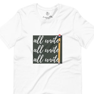 DAZED ALRIGHT all write II Unisex t-shirt