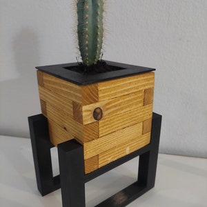 Kleine Pflanzkiste aus Holz