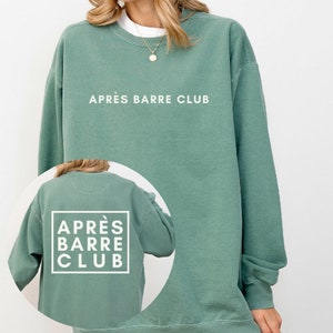 Bluza Apres Barre Club: mieszanka bawełny barwionej na odzieży
