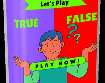 True or False Quiz - Etsy