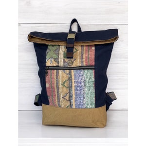 Southwestern Roll Top Backpack (BP10)