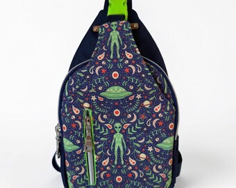 Alien Folk Sling Bag, Small but Spacious