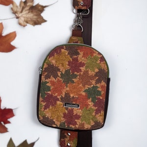 Kompakte Kork-Schultertasche, die unbeblätterbar ist Perfekt für den Herbst ( MVP6 )