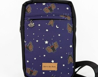 Mothman at Midnight Sling Bag, Big and Boxy