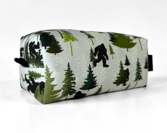 Bigfoot in the Woods Dopp Kit Toiletry Bag