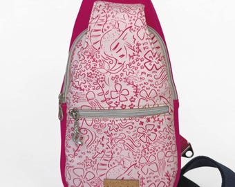 Mermaid Sling Bag Crossbody Retro Style
