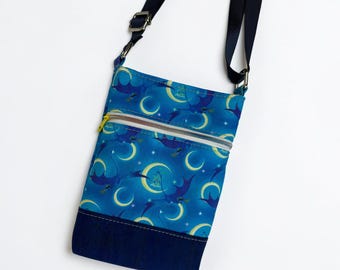 Moonlit Dragons Compact Crossbody