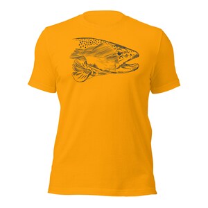 Brown trout shirt, brown trout t shirt, trout shirt, trout t shirt, fishing shirt, fishing t shirt, fly fishing shirt, fly fishing t shirt