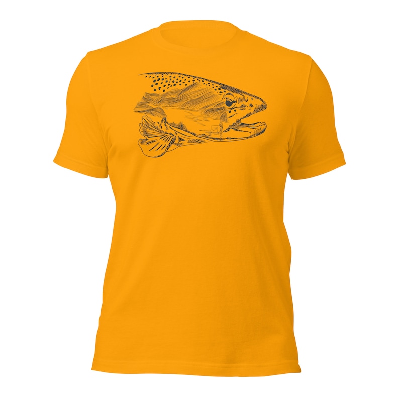 Brown trout shirt, brown trout t shirt, trout shirt, trout t shirt, fishing shirt, fishing t shirt, fly fishing shirt, fly fishing t shirt